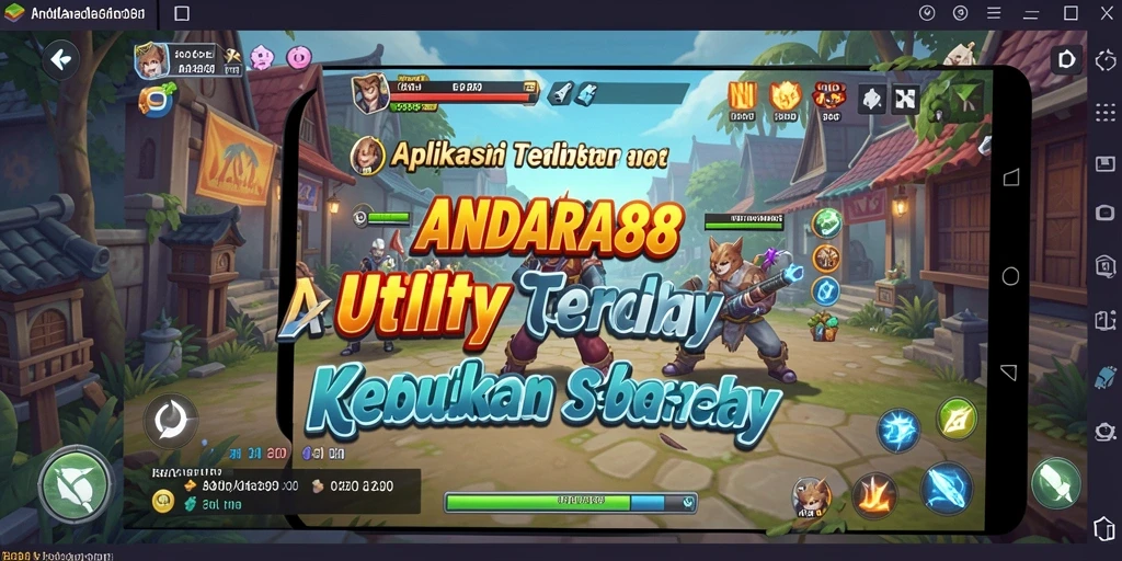 Tampilan antarmuka ANDARA88 yang intuitif dan mudah digunakan.