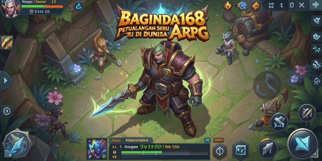 Tangkapan layar dari permainan BAGINDA168 dengan aksi pertarungan yang menarik.