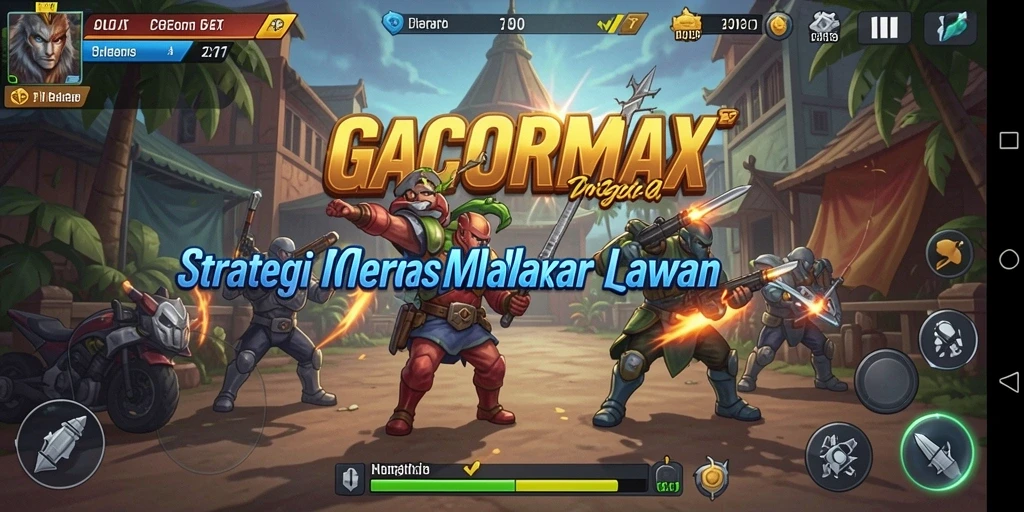 Tampilan gameplay GACORMAX yang mendebarkan dengan strategi yang menyeluruh.
