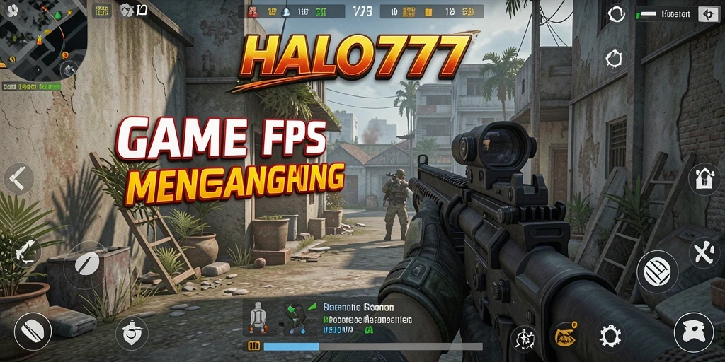 Gameplay intens dan adiktif dari HALO777 di tengah aksi pertempuran.