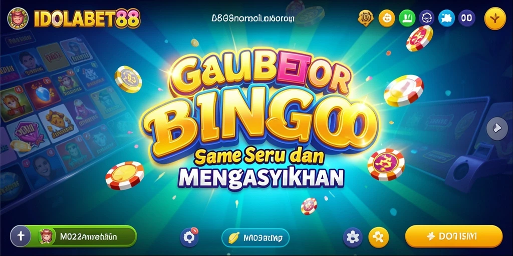 Tampilan gameplay Bingo yang seru di IDOLABET88.