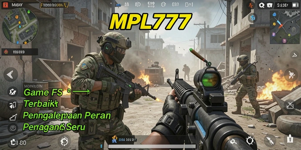 Gameplay seru MPL777 dengan aksi tembak-menembak mendebarkan.
