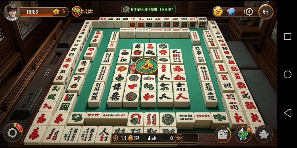 Gameplay seru Mahjong di RR89 dengan tampilan menarik.