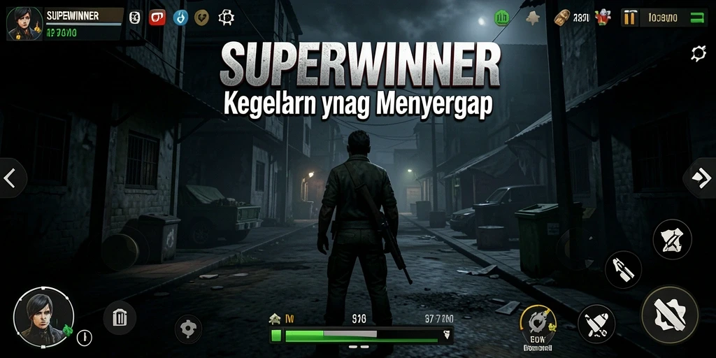 Gameplay menegangkan di dalam dunia yang kelam dan menyeramkan.