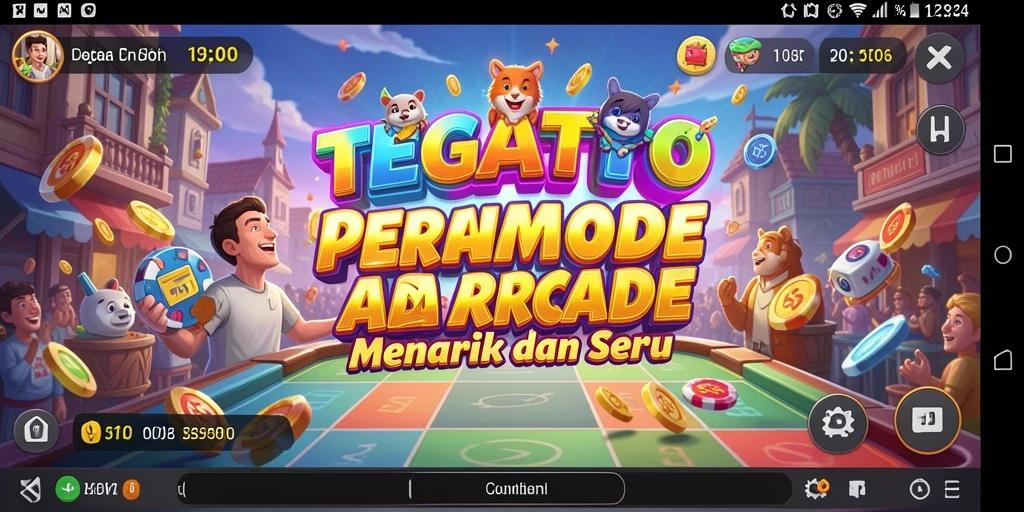 Screenshot menampilkan aksi seru dalam gameplay Arcade TEGALTOTO.