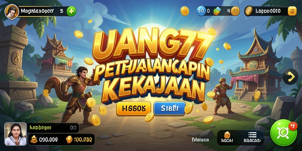 Tampilan gameplay <strong>UANG77</strong> yang menakjubkan dalam petualangan seru.