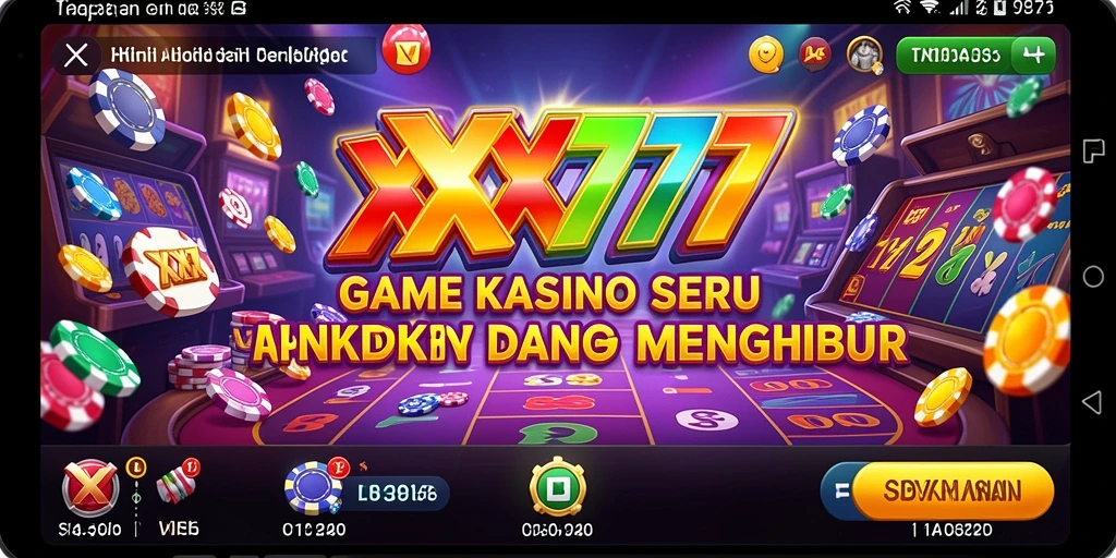 Tangkap momen gameplay seru dari XXX777 yang penuh dengan aksi Kasino.