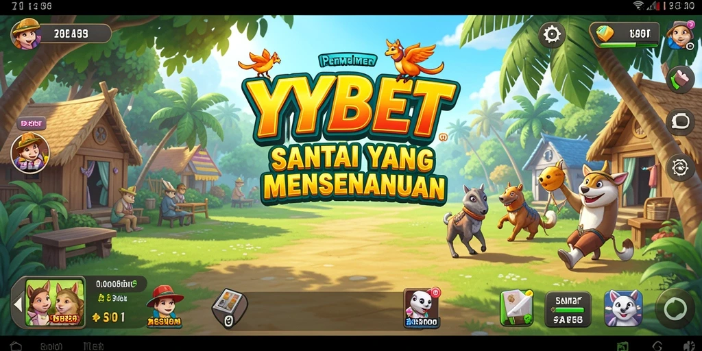 Tampilan gameplay YYBET yang seru dan penuh warna.